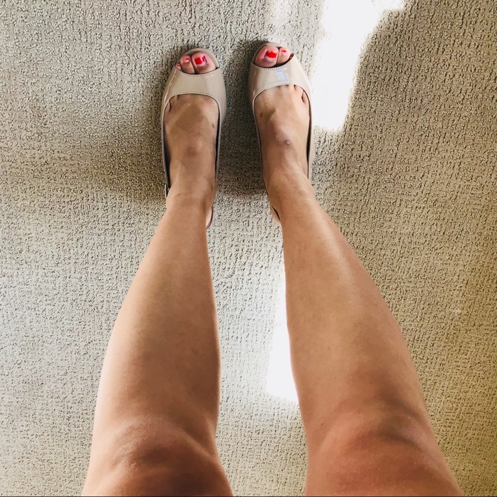 Chinese Laundry Cary Peep Toe Slingback Pump - 8.5
